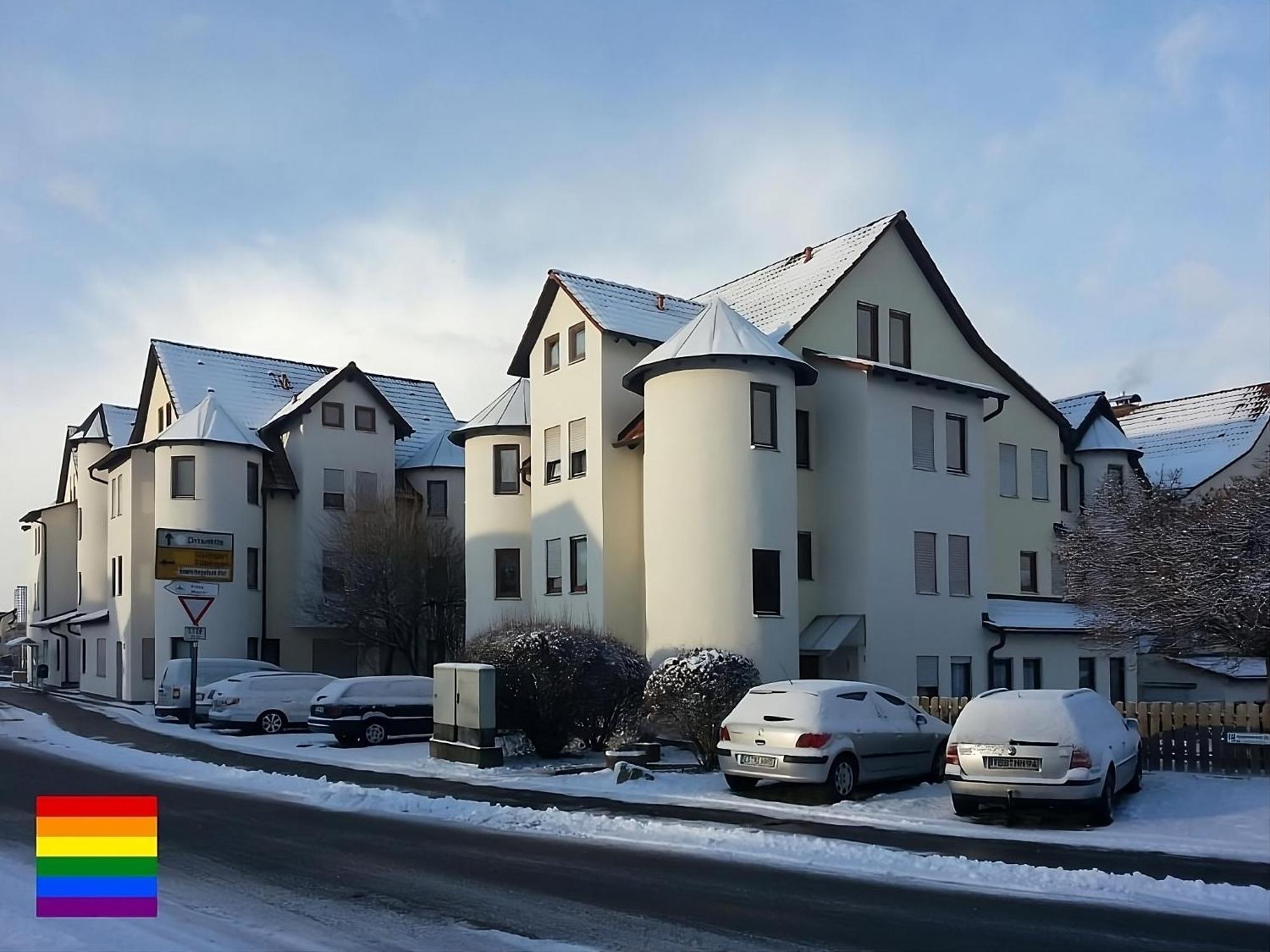 Апартаменты Little Castle Near Airport And Messe Штайненброн Экстерьер фото